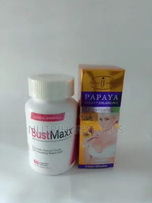 Bust Maxx Capsules+ Papaya Breast Enlarging Oil : Breast Enlargement