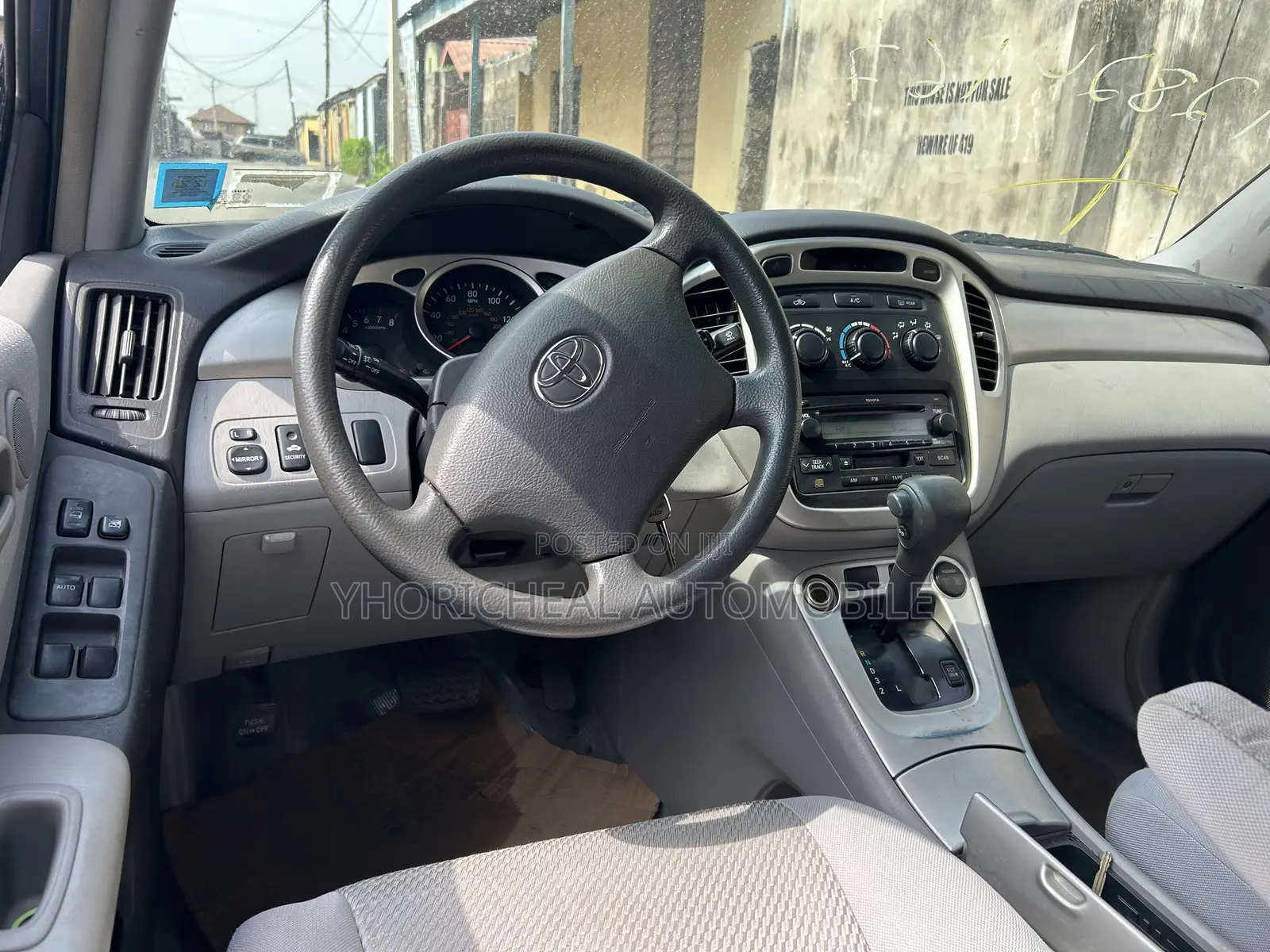 Toyota Highlander V6 2006 Blue
