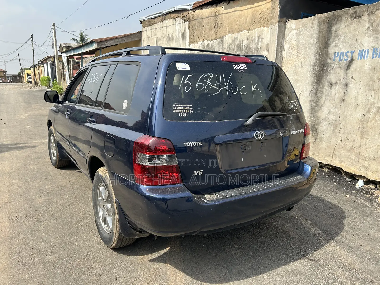 Toyota Highlander V6 2006 Blue
