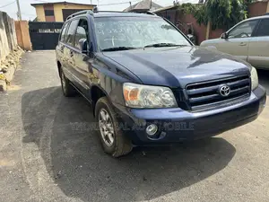 Toyota Highlander V6 2006 Blue