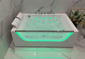 Lorento Lrt0112 Whirlpool Massage Bathtub Led Chromatherapy Lighting