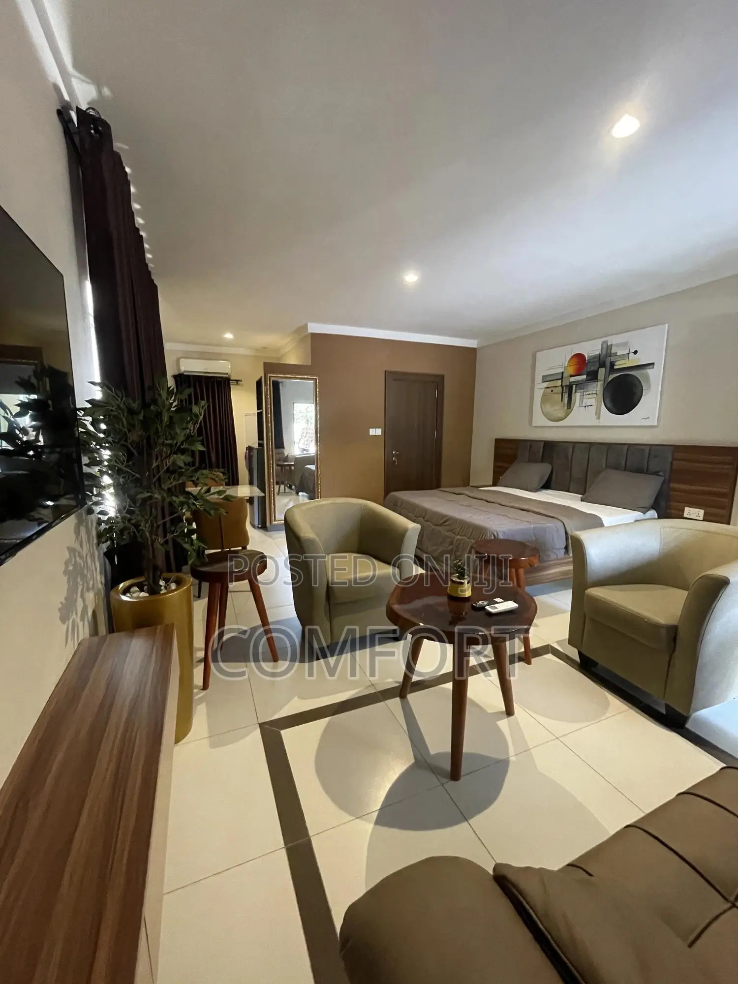 Executive Studio Apartment in Lifecamp
