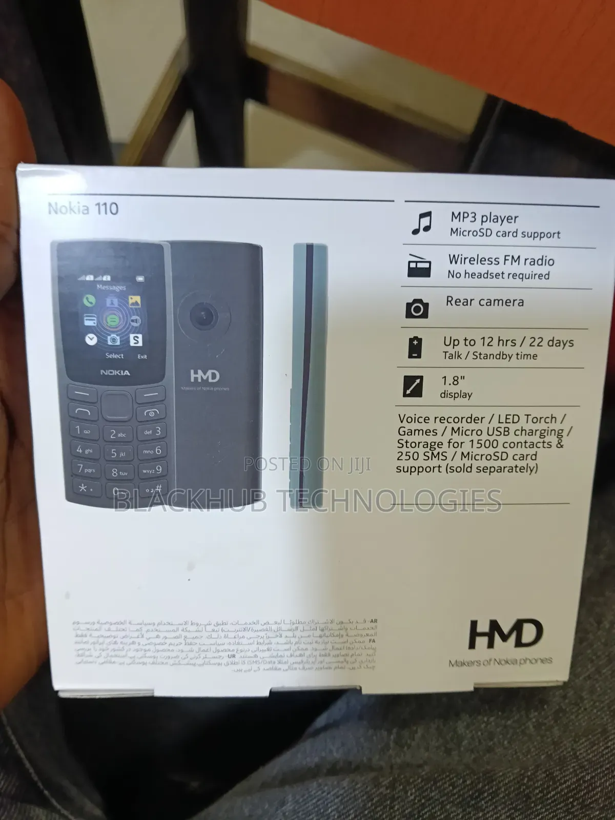 New Nokia 110 Black