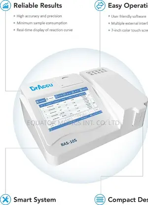 Dr Accu SCA420 Semi-Auto Chemistry Analyzer