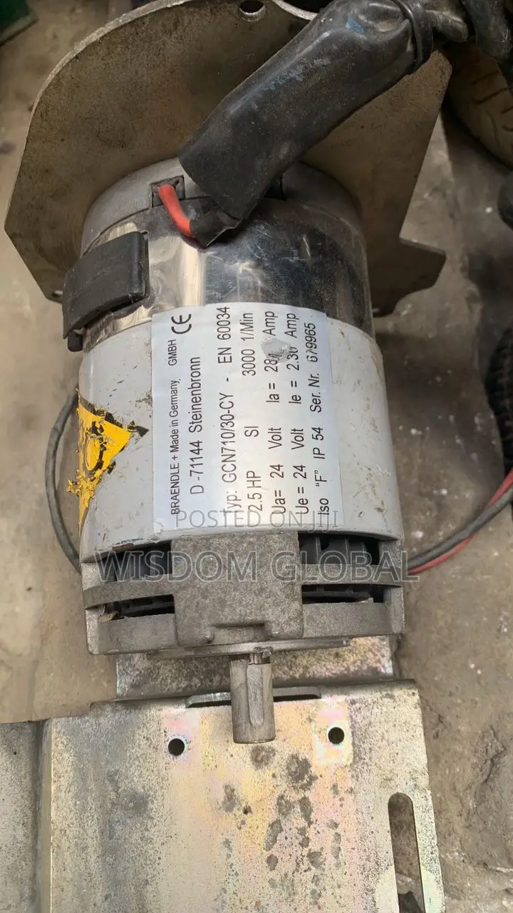 Original 2hp Dc Motor Is Available