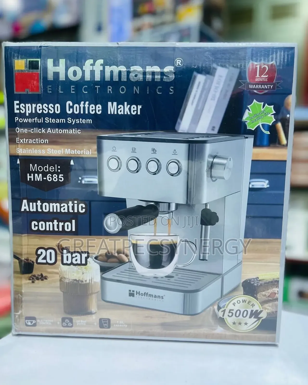 Hoffman's Espresso Coffee Maker