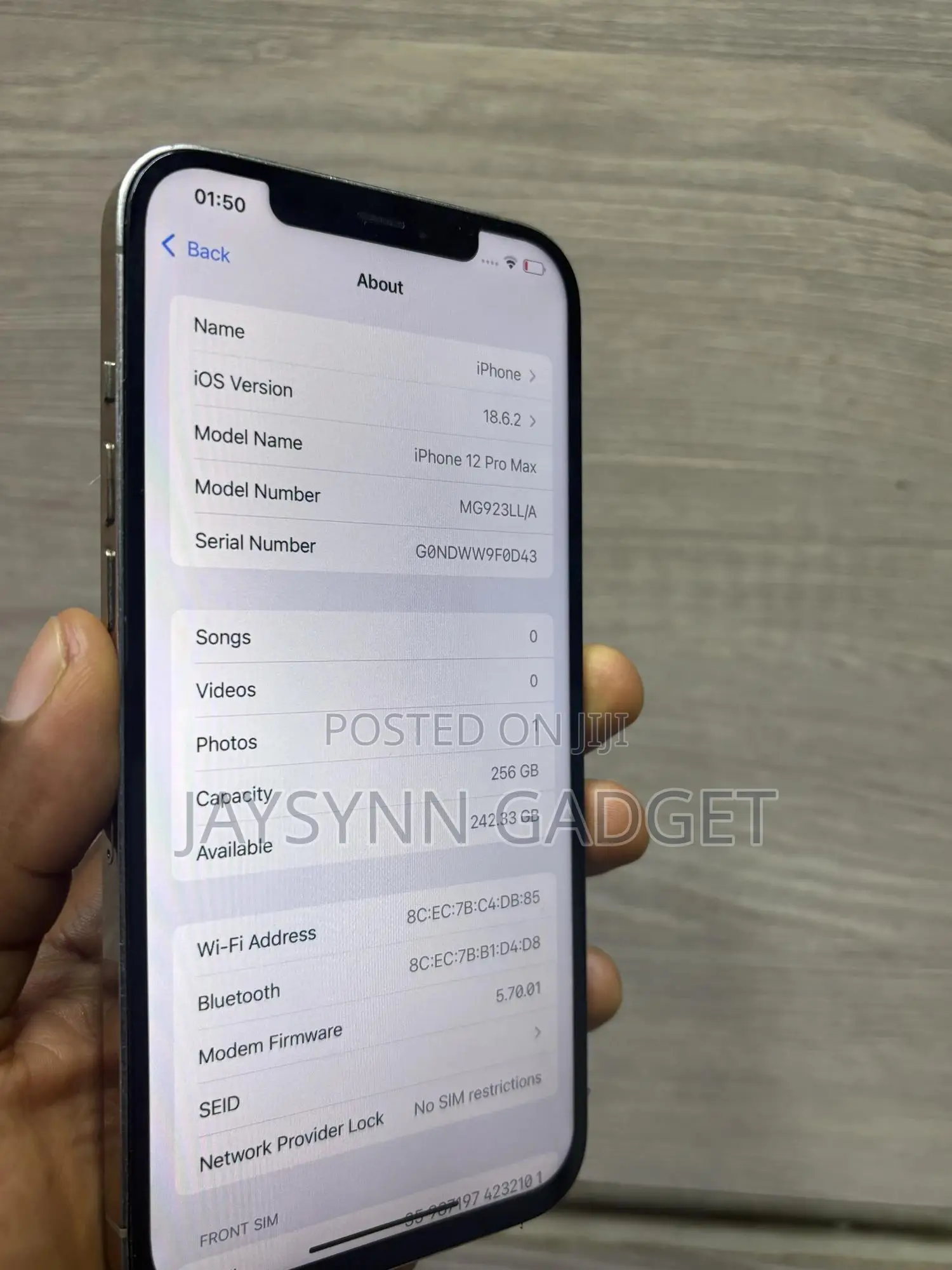 Apple iPhone 12 Pro Max 256 GB White