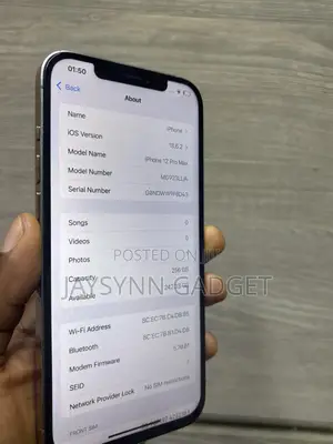 Apple iPhone 12 Pro Max 256 GB White