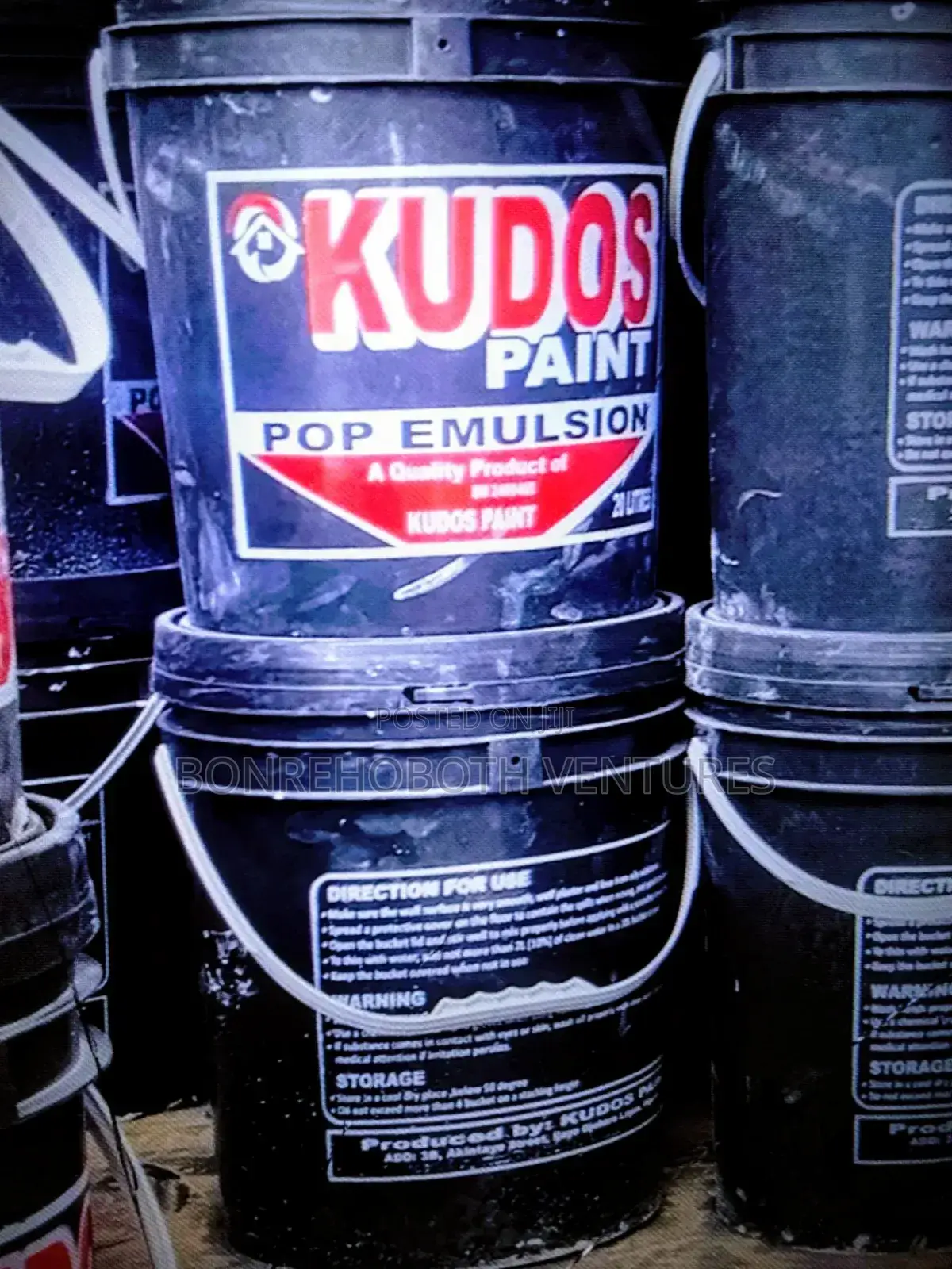 Pop Paint for Wall Screeding and Celling Installation