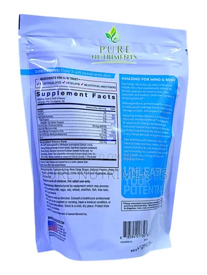 Force Factor Amazing Ashwa Ashwagandha 60 Soft-Chews