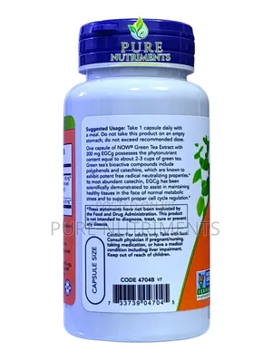 Now Egcg Green Tea Extract 400mg