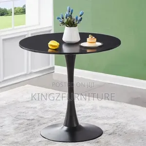 Modern Tulip-Style Round Dining Table