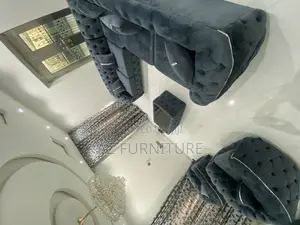 L Shape Sofa With Singles and Center Table