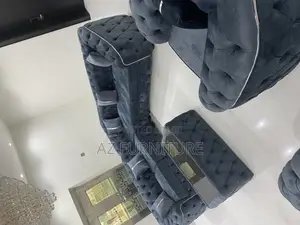 L Shape Sofa With Singles and Center Table