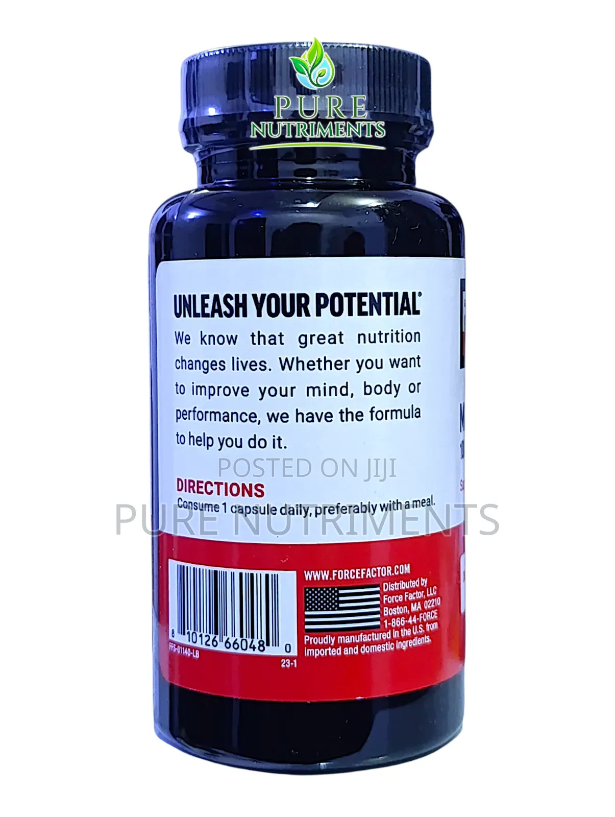 Force Factor Vitamin Mk-7 100mcg 60 Capsules