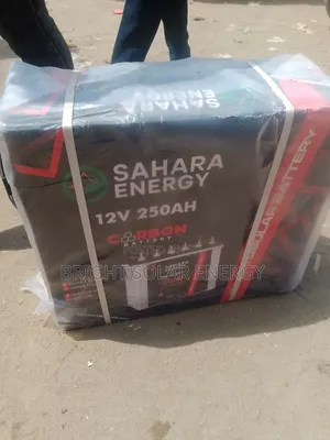 250ah 12v Tubular Battery Sahara Energy