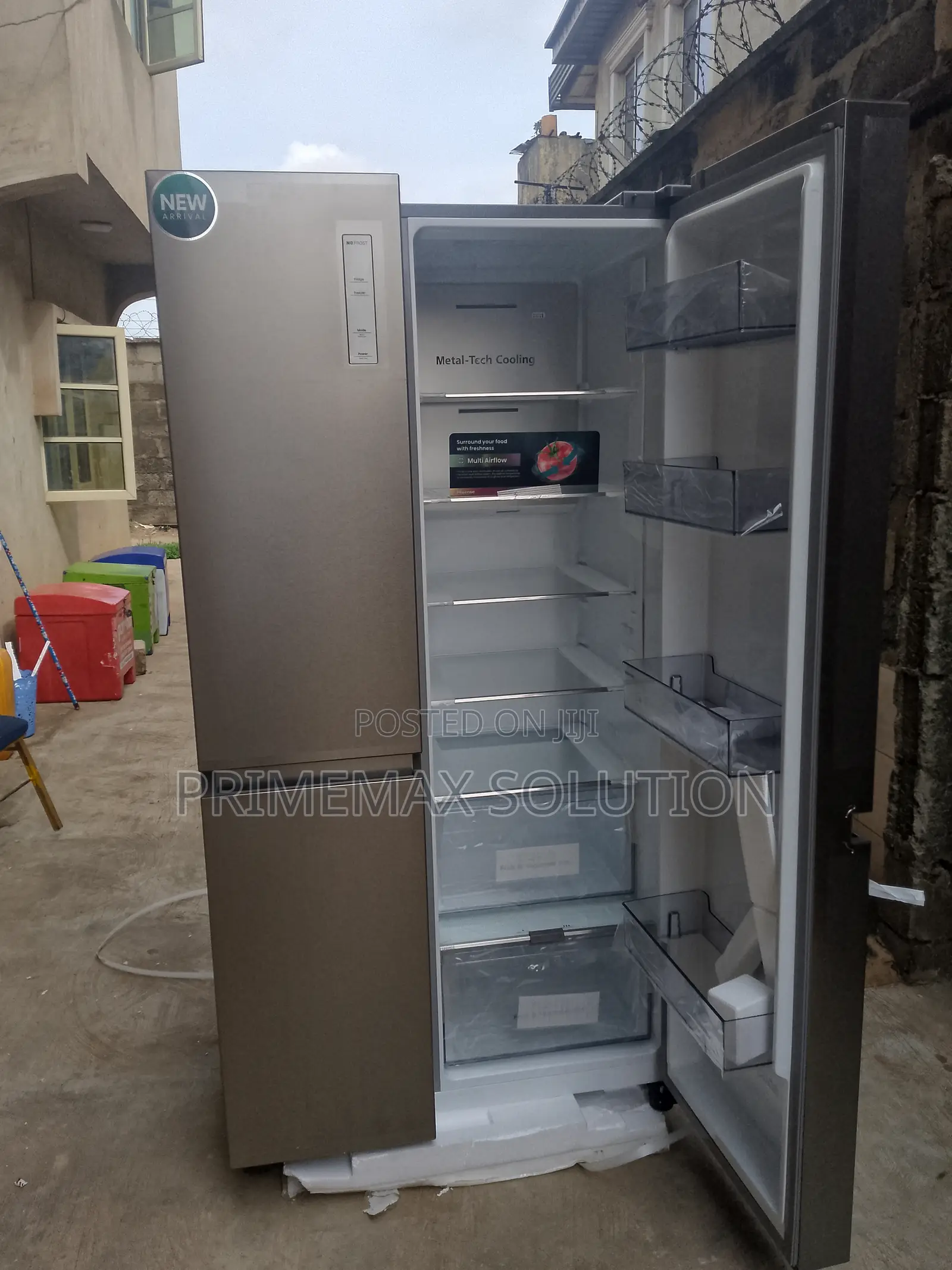 Hisense Rc-87ws 634l Refrigerator - Touch Control Metal Cooling