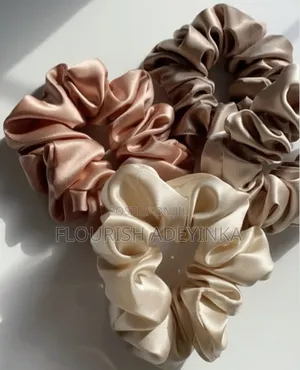 Soft Satin Hair Scrunchies