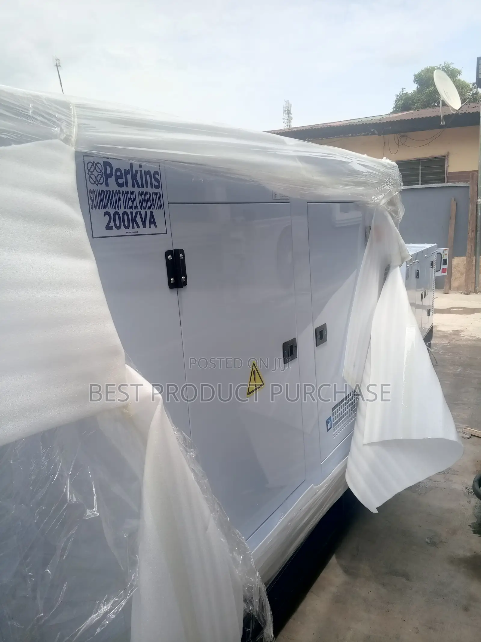 Construction Grade 200kva Perkins Diesel Gen Set