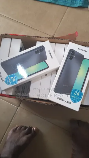 New Samsung Galaxy A06 64 GB Black