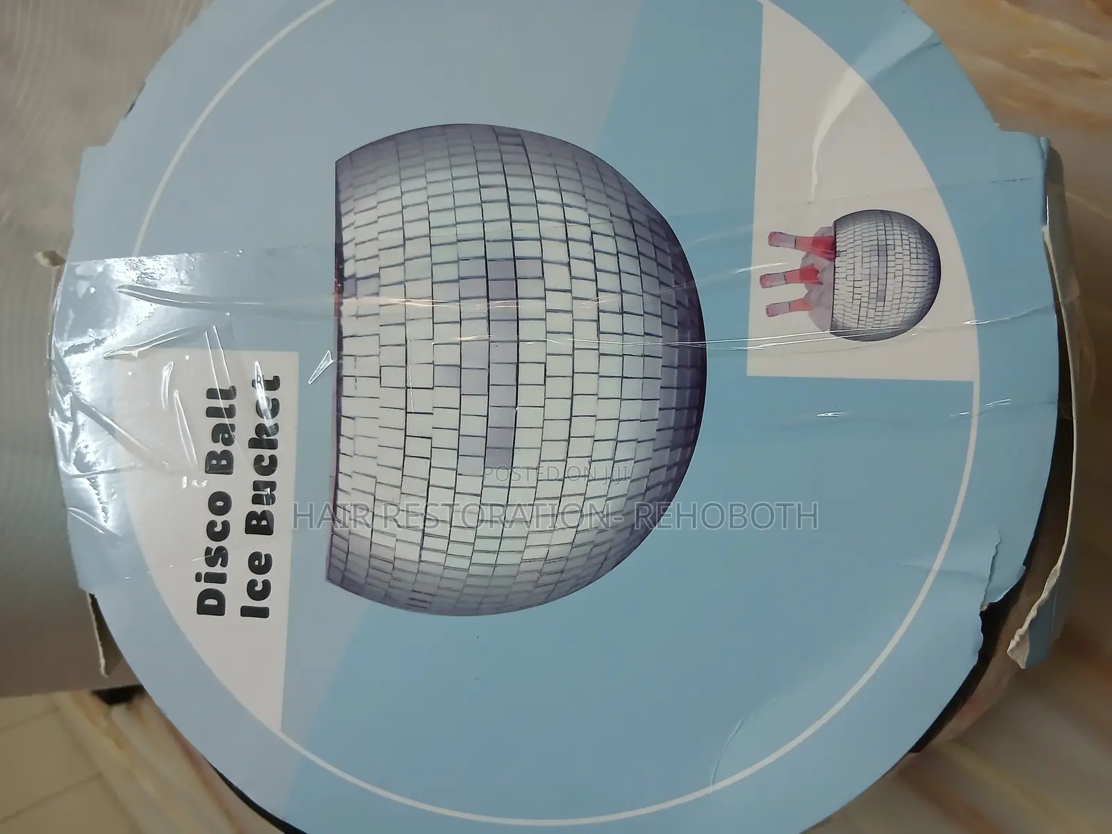Disco Ball Ice Bucket for Cold Drinks
