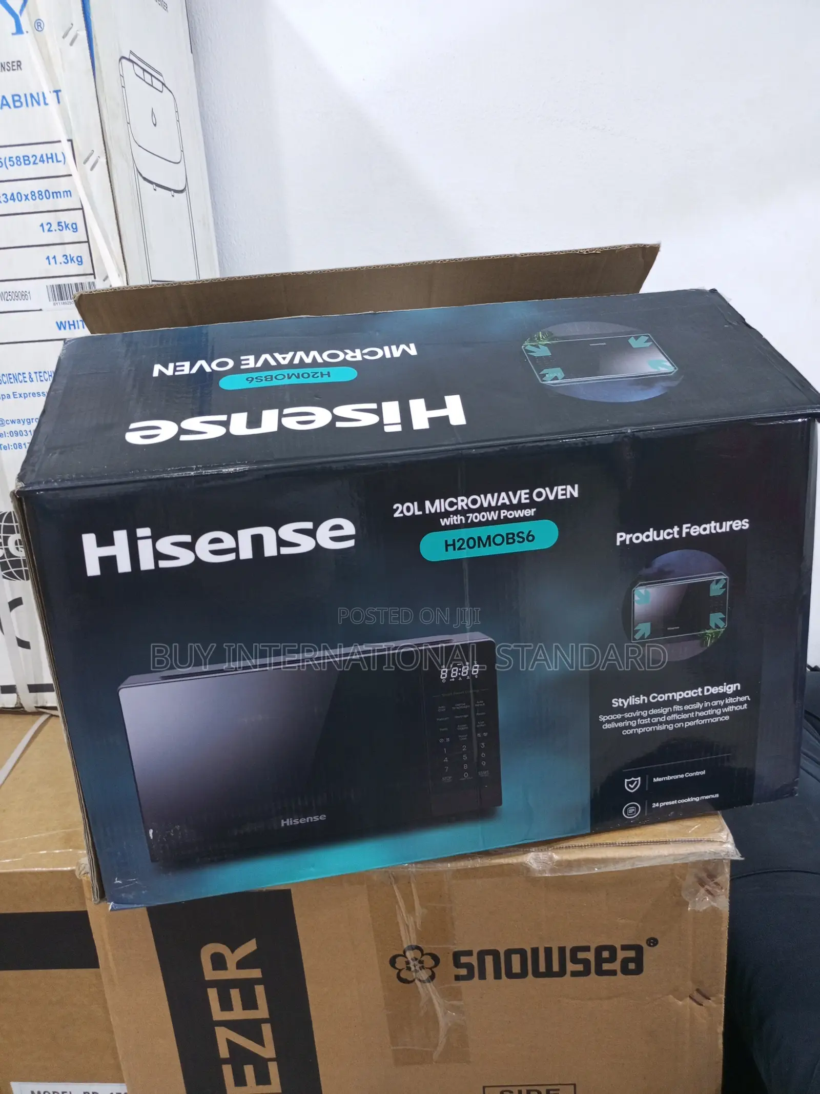 Hisense 20l Digital Microwave With Safety Lock