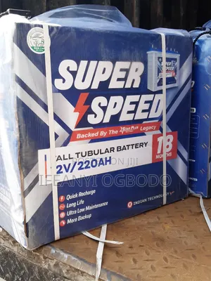 Super Speed Solar Tubular Battery 220ah 12v