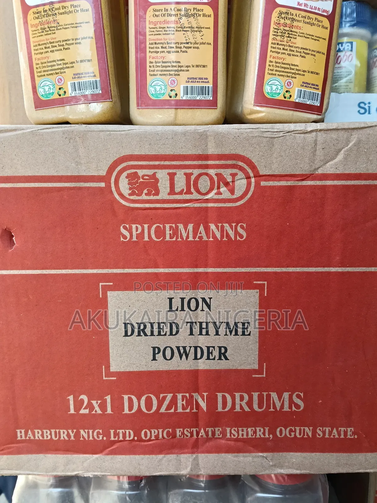 Lion Curry and Thyme Cup