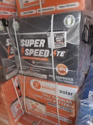 Super Speed Tubular Battery 220ah 12v