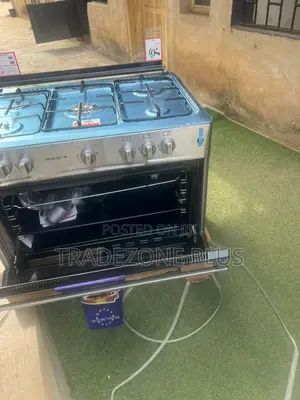 Maxi Gas Cooker – 5 Burners for Maximum Convenience