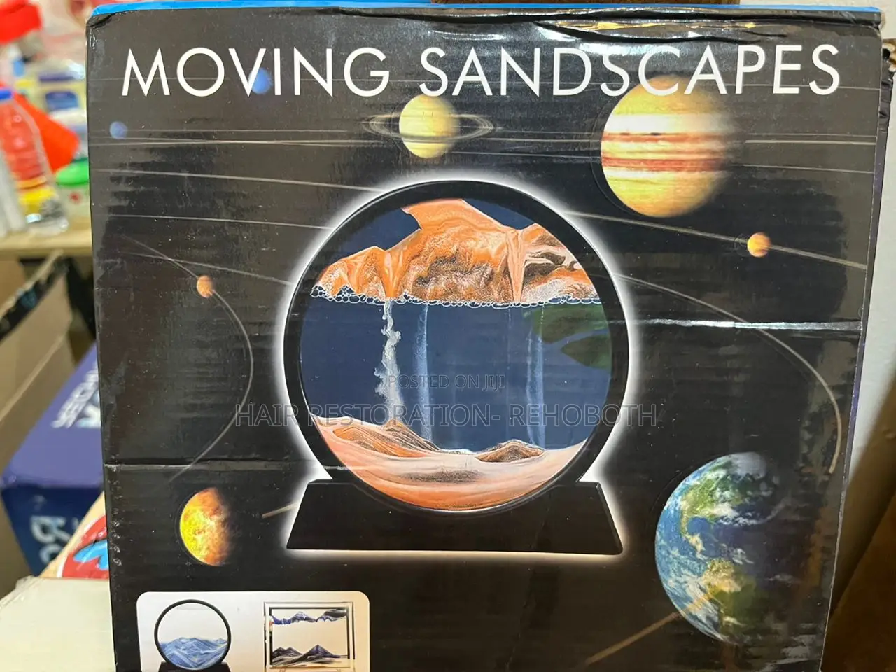 Pendulums , Floating Globe , Moving Scapes, Balancing Balls Instrument