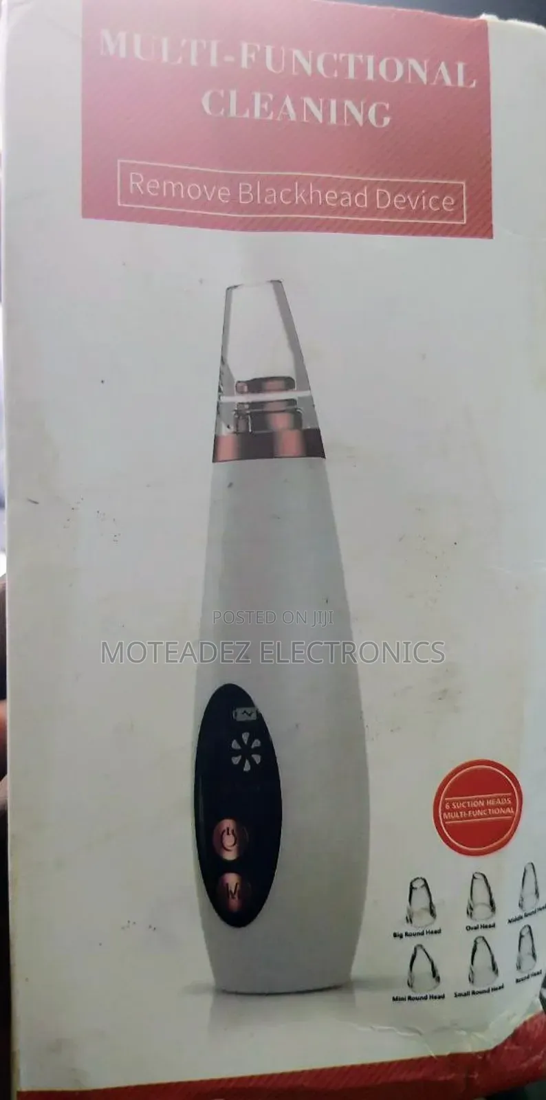 Derma Suction Portable Rechargeable Face Pore Black Head Removal