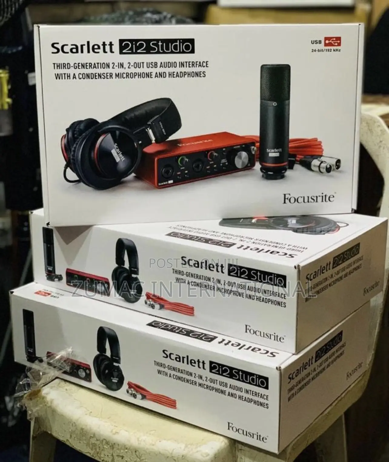 Scarlet 2i2 Studio Bundle Focusrite