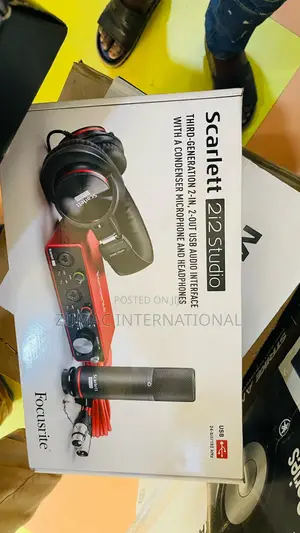 Scarlet 2i2 Studio Bundle Focusrite