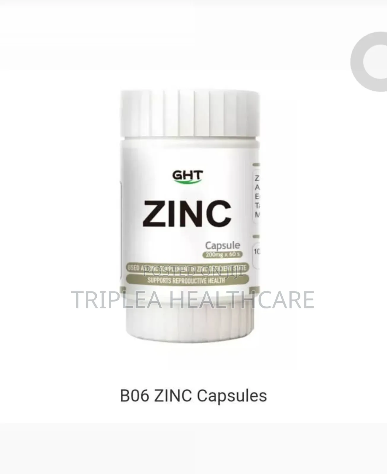 GHT Zinc Capsule