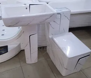 Rockford England Luxury Marble Executive Wc Toilet Set