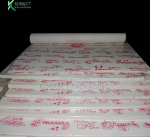 Red Generic Greaseproof Paper