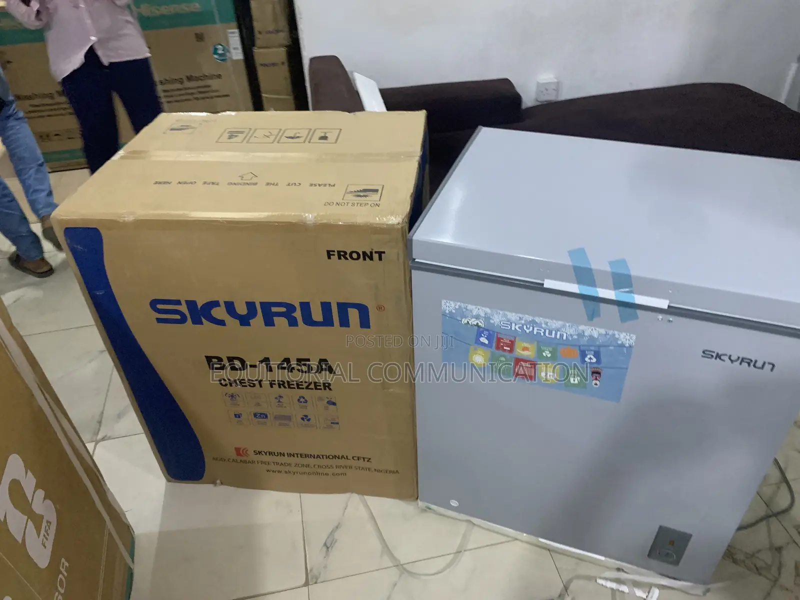 Skyrun Bd-145a Deep Freezer – High Capacity
