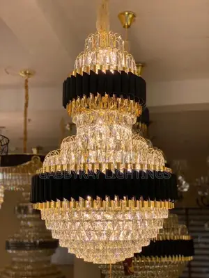 Large Crystal Chandelier