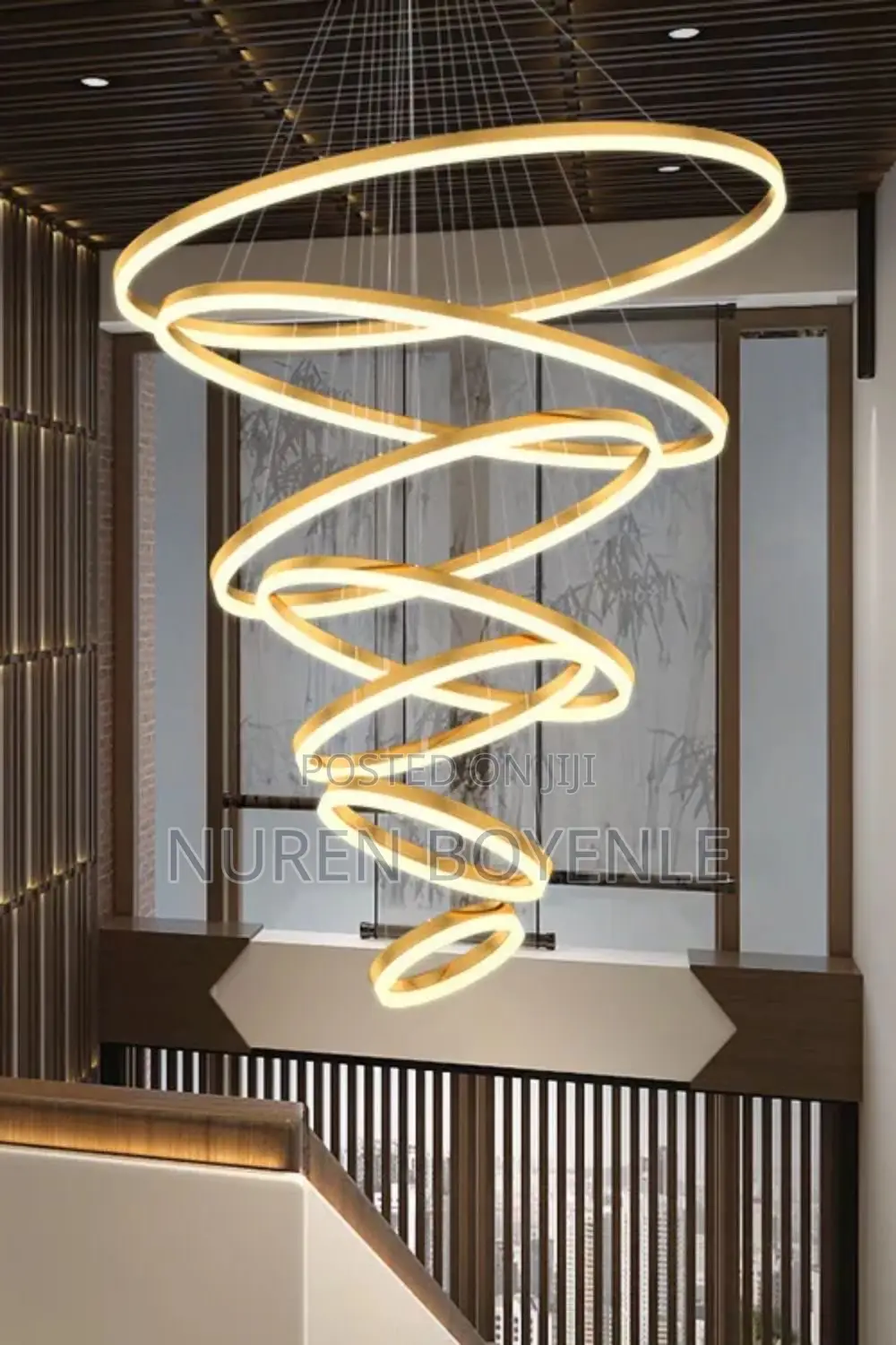 Staircase Chandelier Light