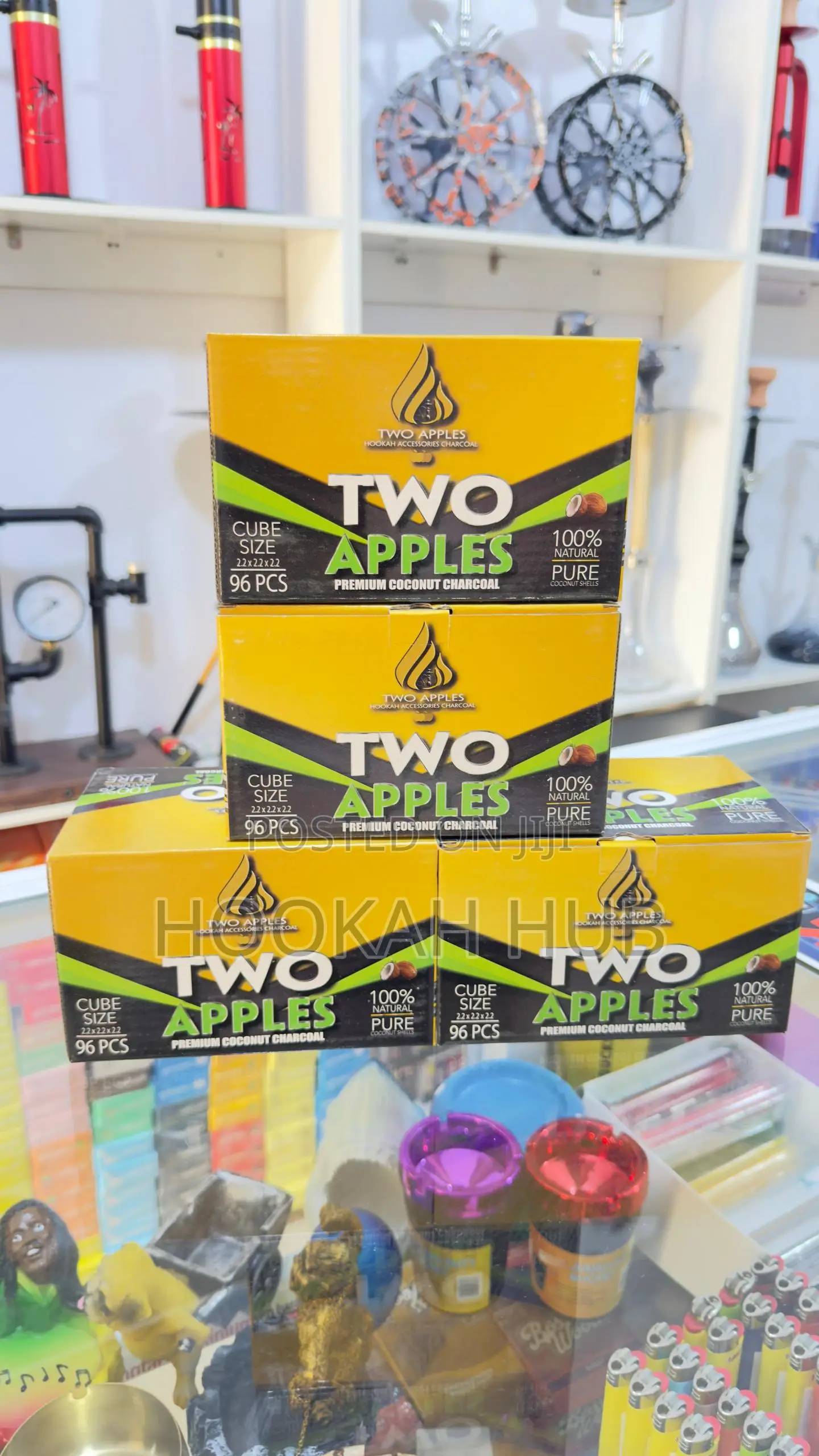 Two Apples Cube Coals