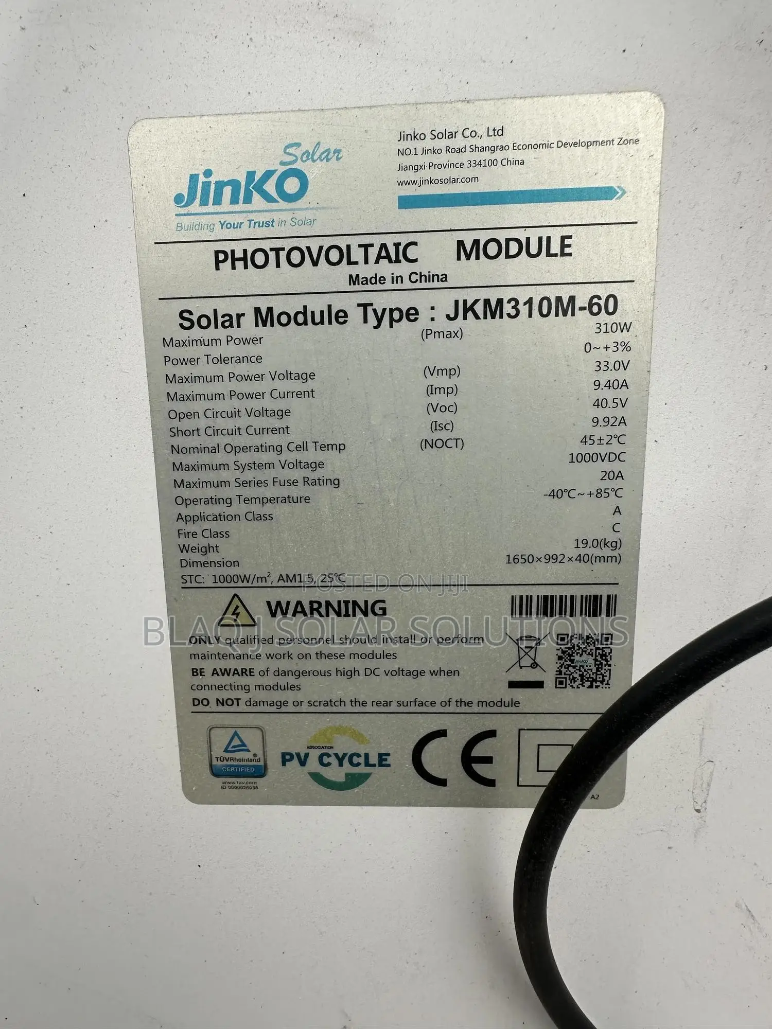 Solar Panel 310w