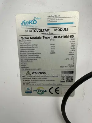 Solar Panel 310w