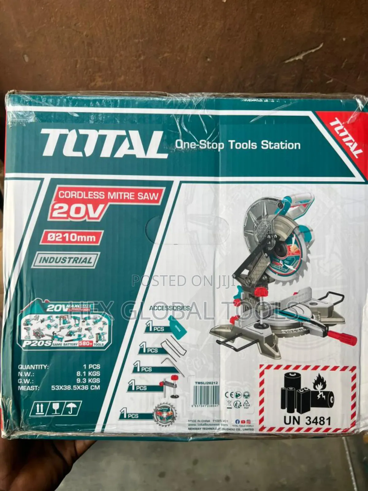 Total Cordless Mitre Saw