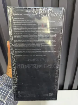 New Samsung Galaxy S20 128 GB Silver