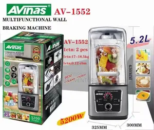 Avinas Multifunction 5.2litres Sound Proof Blender 5200watts.