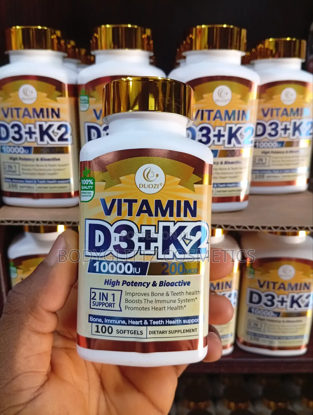 Vitamin D3+ 100 Softgels (Duozi)