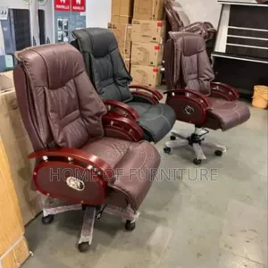 Luxury Executive Office Chair | Recliner Boss Chair | Leather Swivel