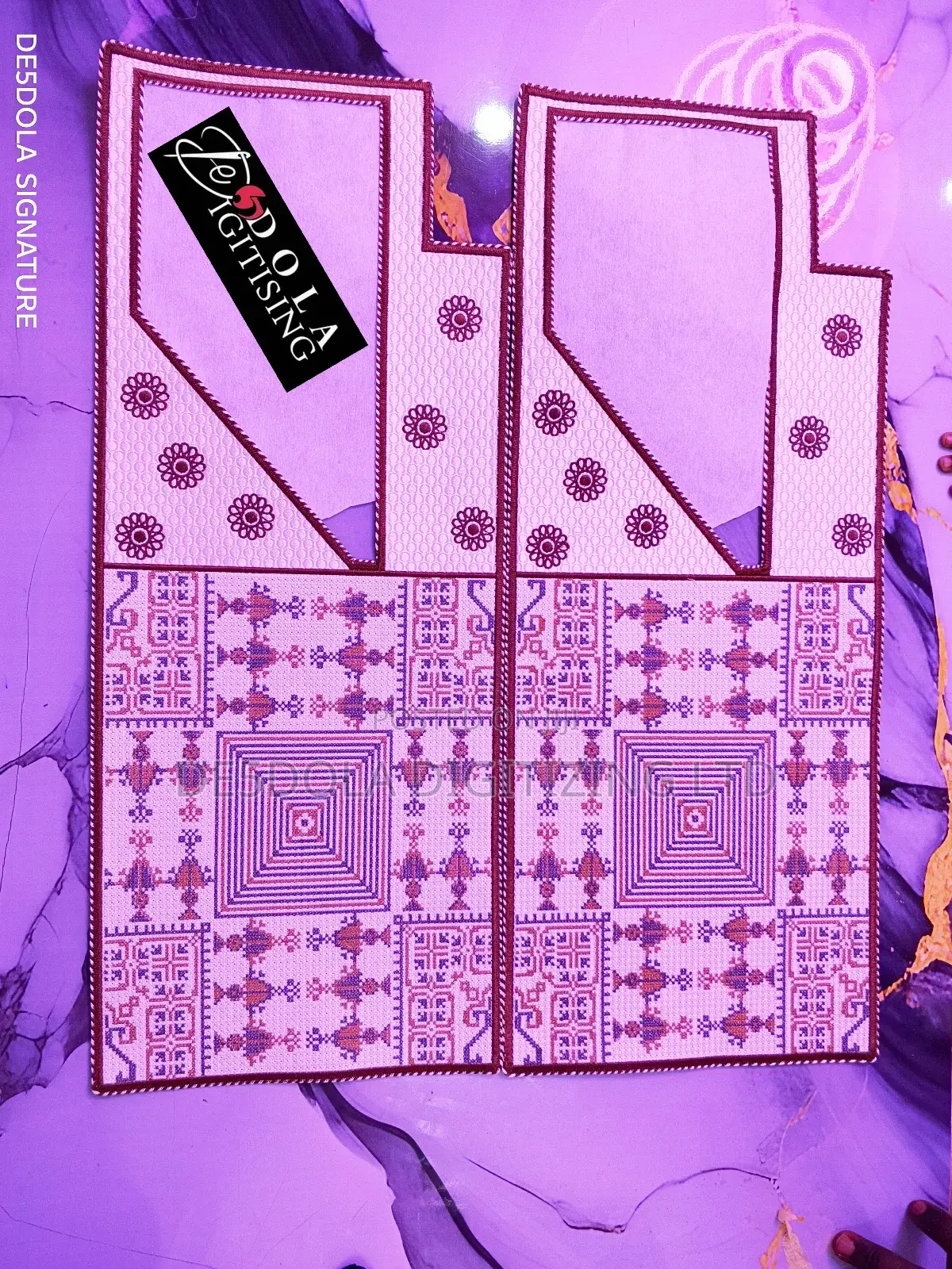 Embroidery Cape