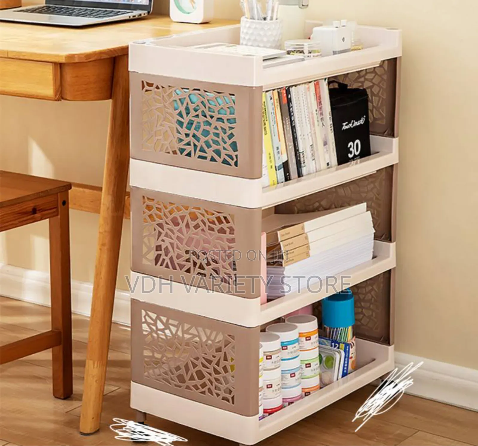 Multifunctional Thick Quality Plastic Storage Rack